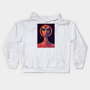 The Divine Beauty Abstract Art Kids Hoodie